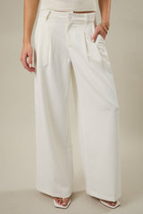 Pleat Detail Trouser