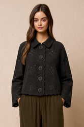 Motif Long Sleeve Top