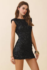 Sequin Mini Dress