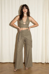 Sienna Fringe Pant Set