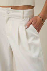Pleat Detail Trouser