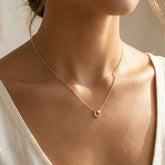 Moon And Star Charm Necklace