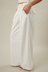 Pleat Detail Trouser