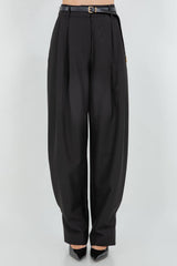 Madison Pleated Barrel Pants