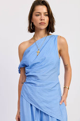 Asymmetrical Tunic Top