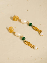 Palermo Pearl Fish Earrings