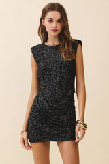 Sequin Mini Dress