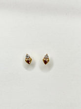 Mini Studded Heart Earrings