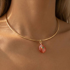 Teardrop Pendant Necklace
