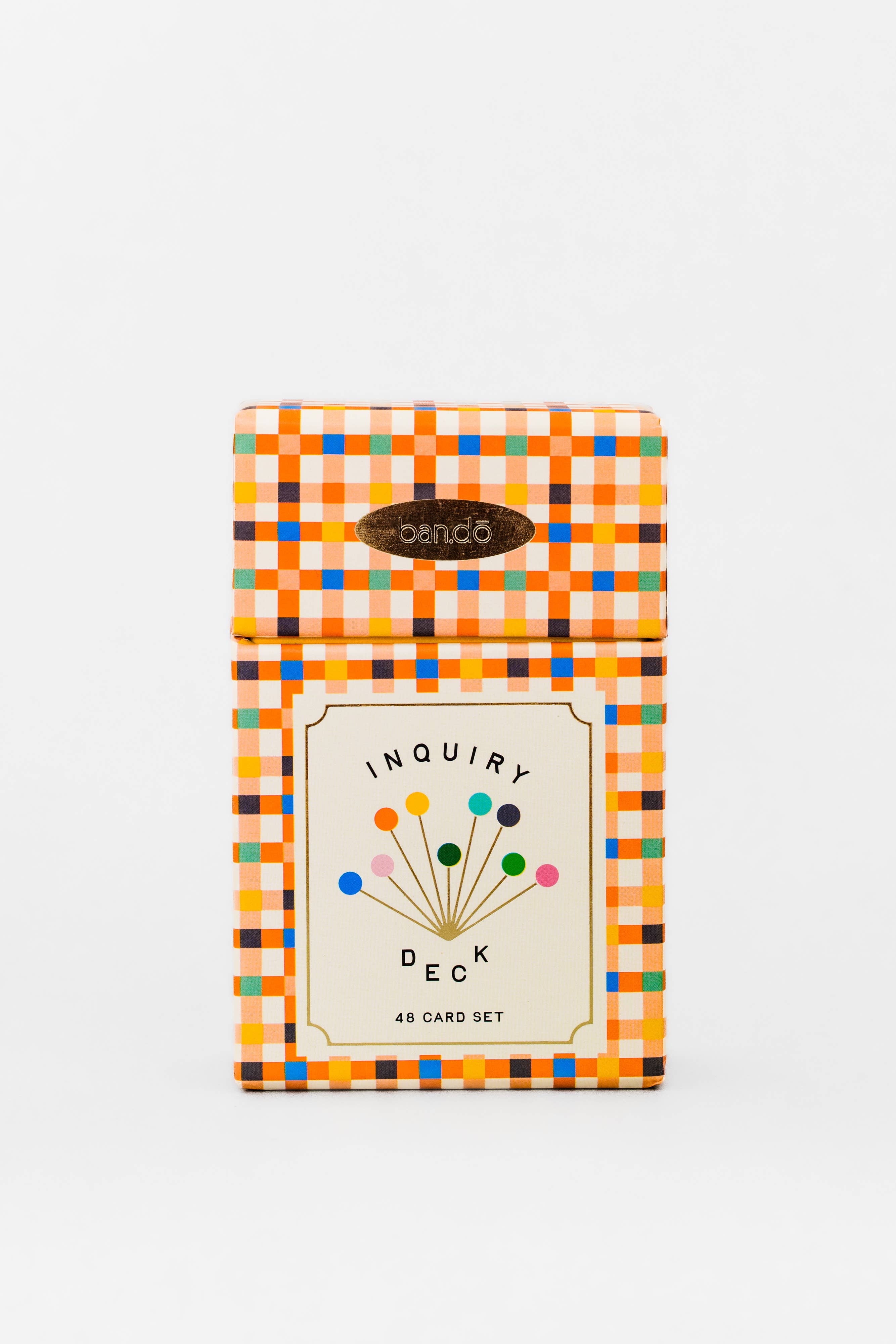 Plaid Inquiry Card Deck