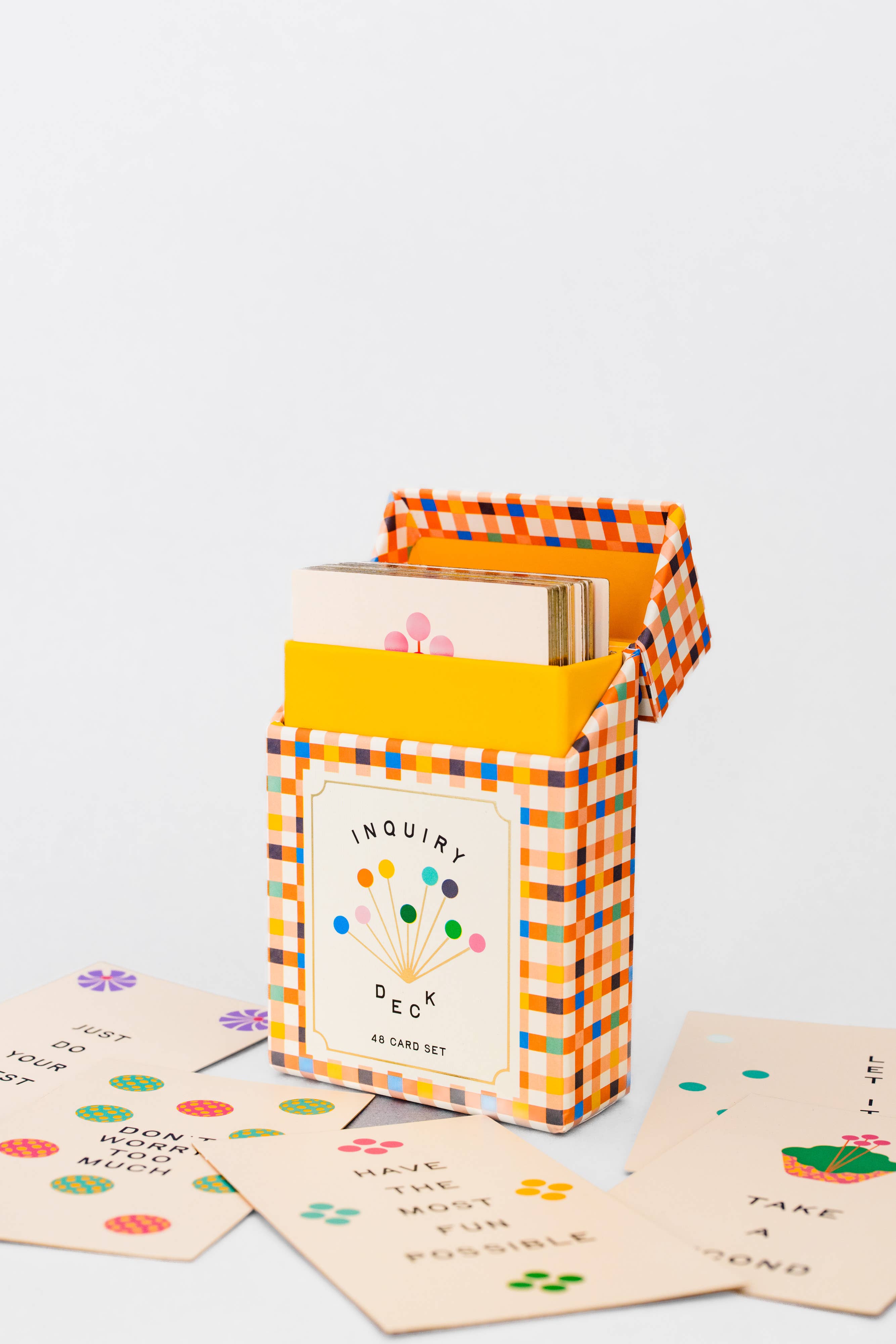 Plaid Inquiry Card Deck