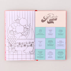 Classic 17-Month Academic Planner, Bonjour - Pink
