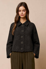 Motif Long Sleeve Top
