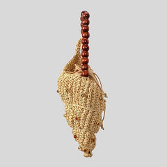 Seashell Raffia Handbag