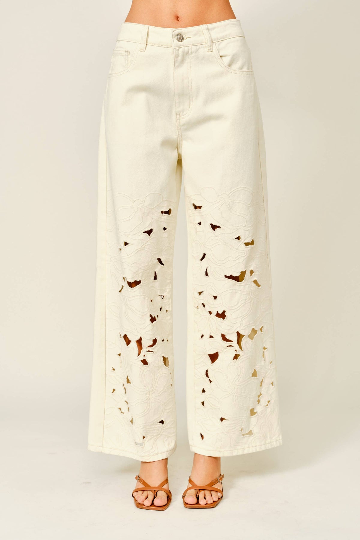 Embroidered Pants