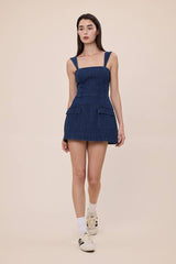 Denim Mini Dress