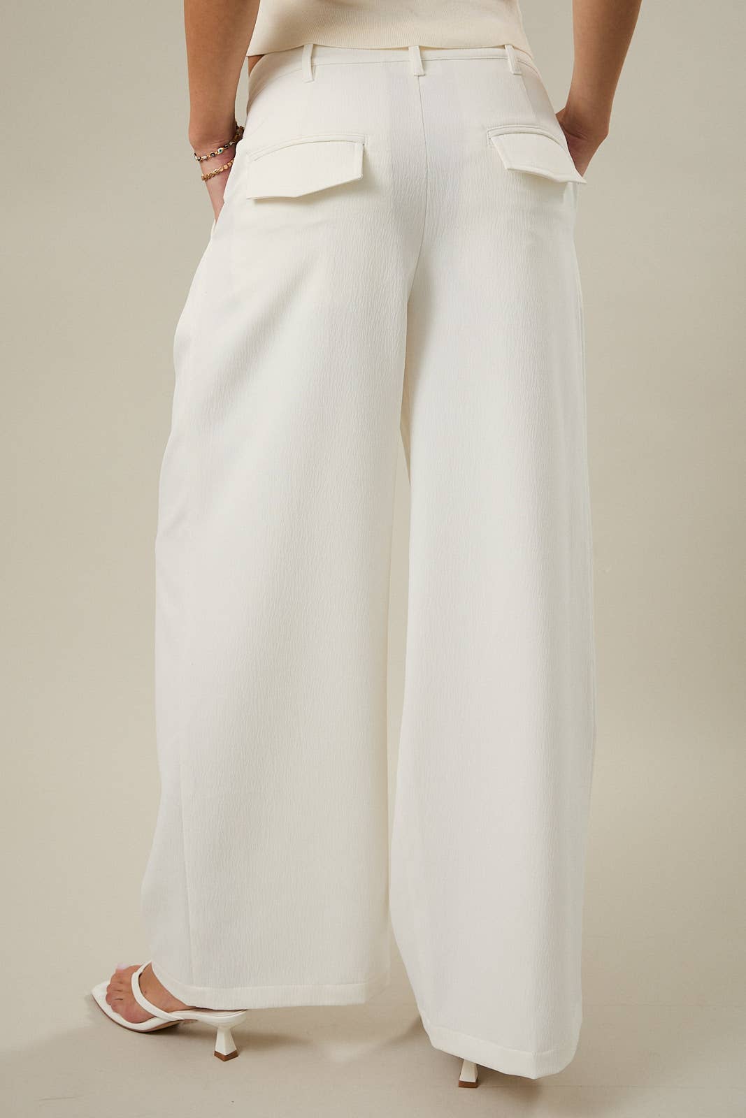 Pleat Detail Trouser