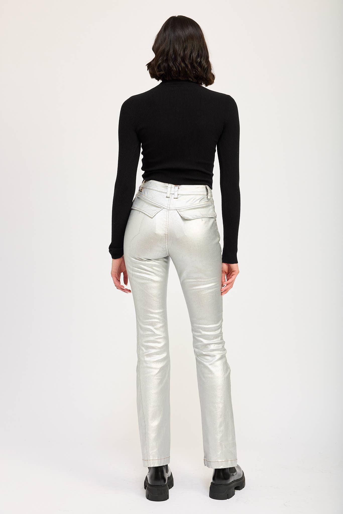 Arlo Ribbed Turtleneck