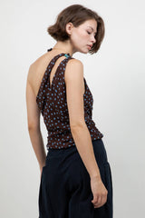 Riviera One-Shoulder Ruched Top