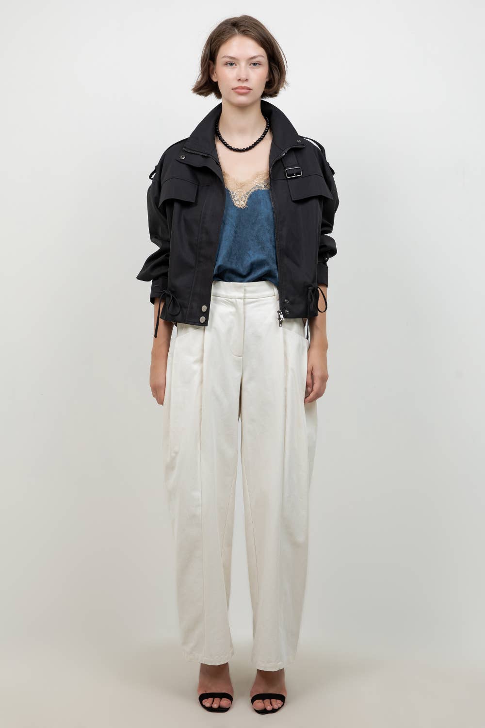 Avery Ivory Barrel Pants