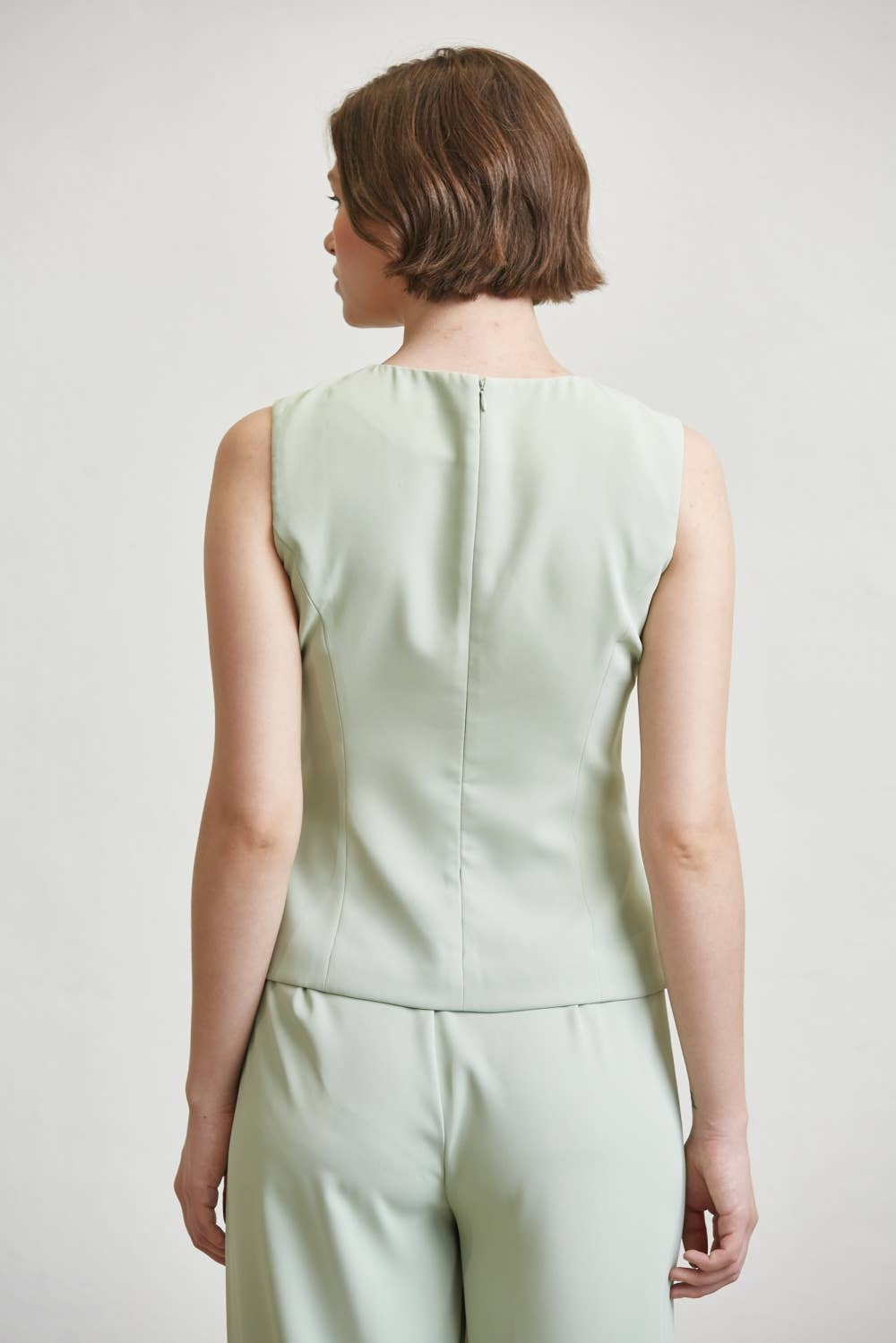 Sage Tailored Tie-Waist Set - Sold Separately
