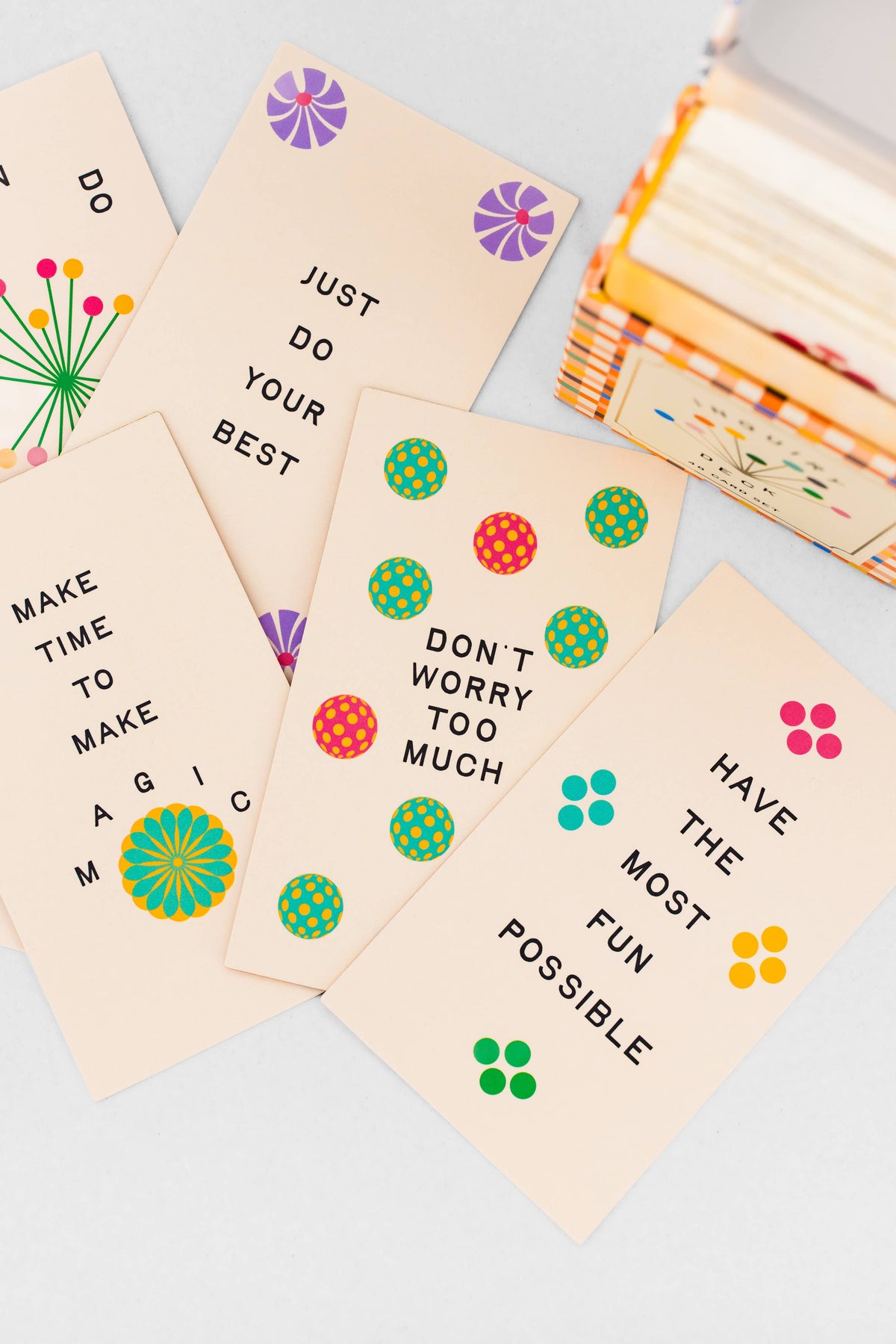 Plaid Inquiry Card Deck