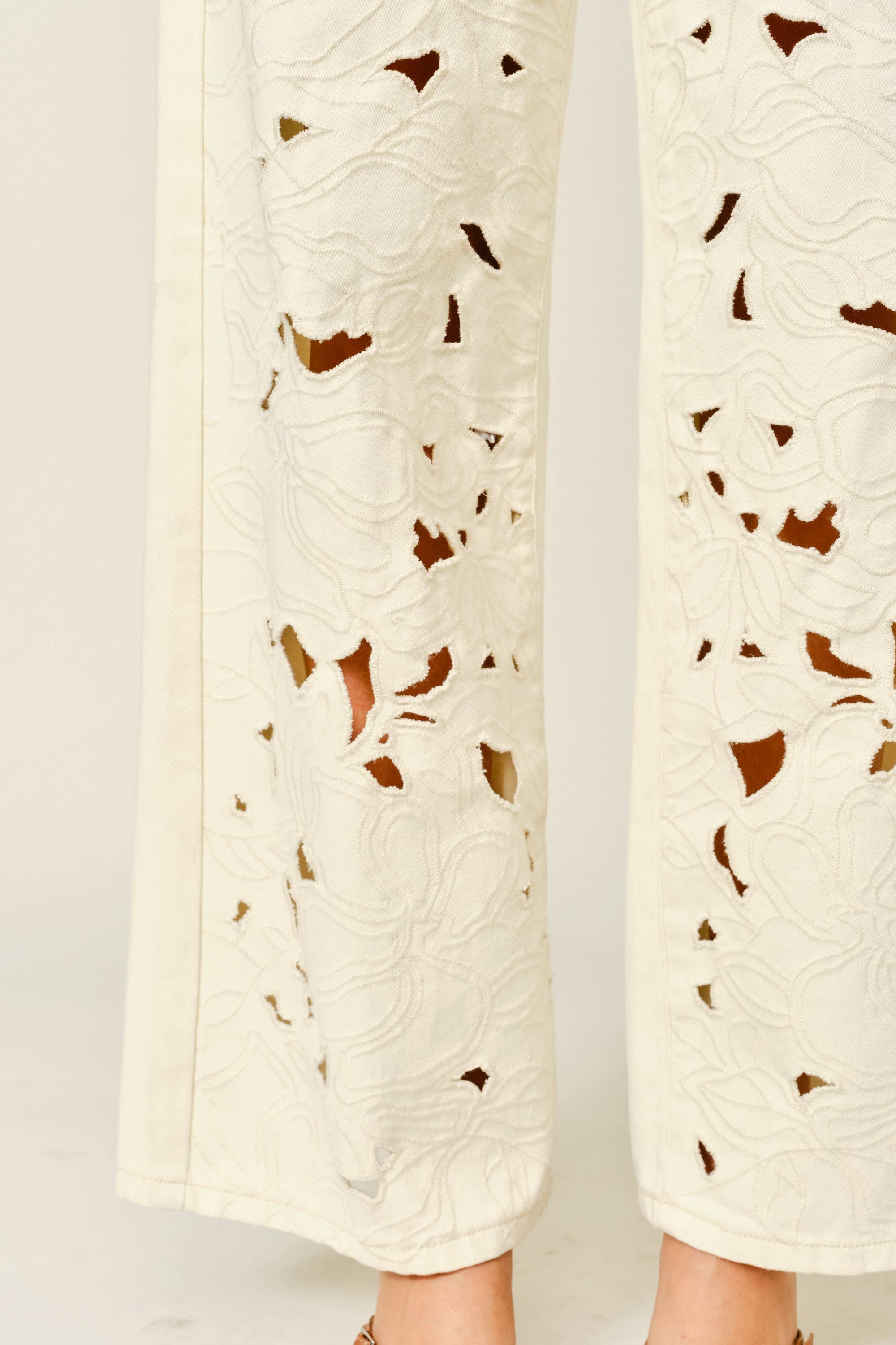 Embroidered Pants