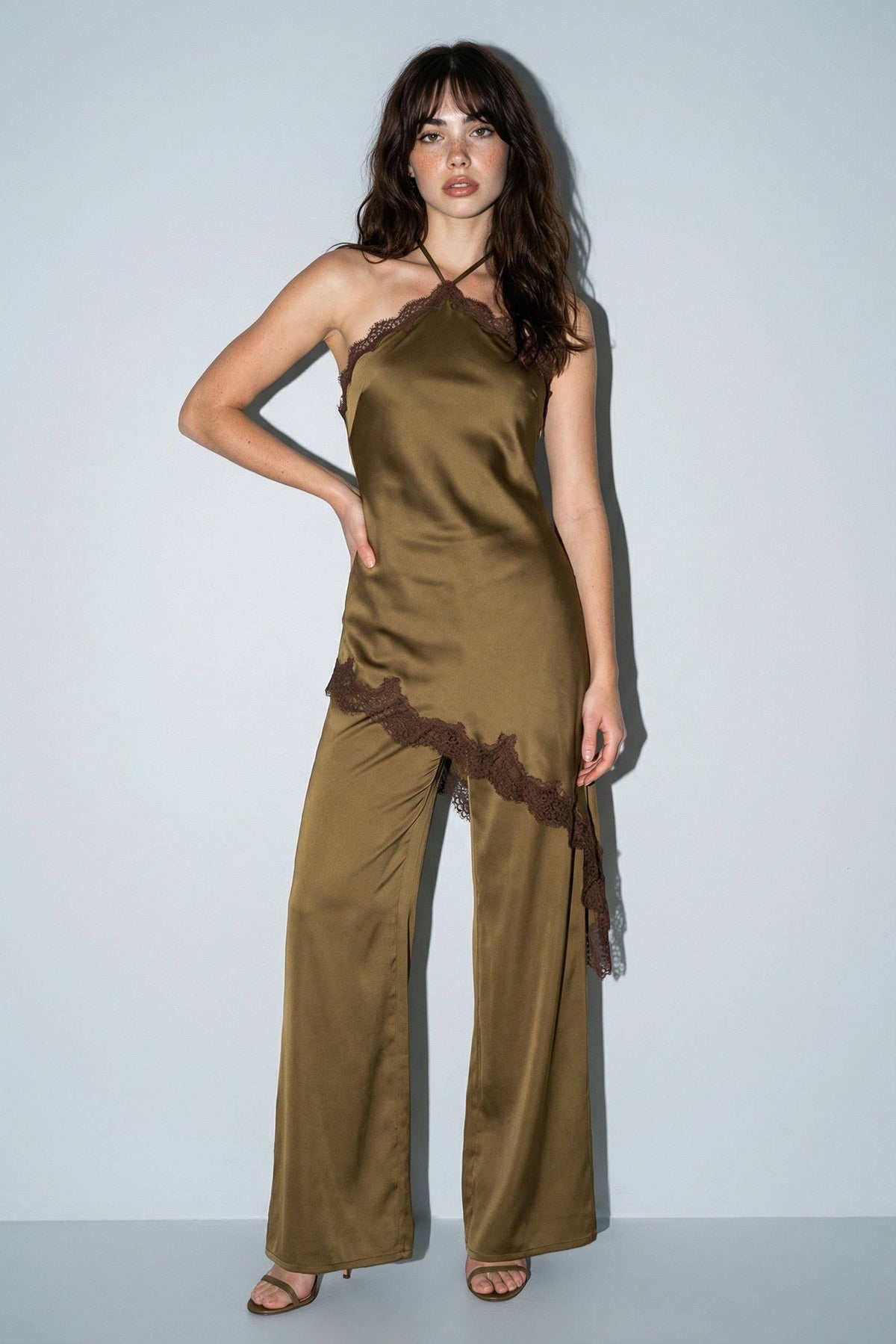 Olive Allure Jumpsuit