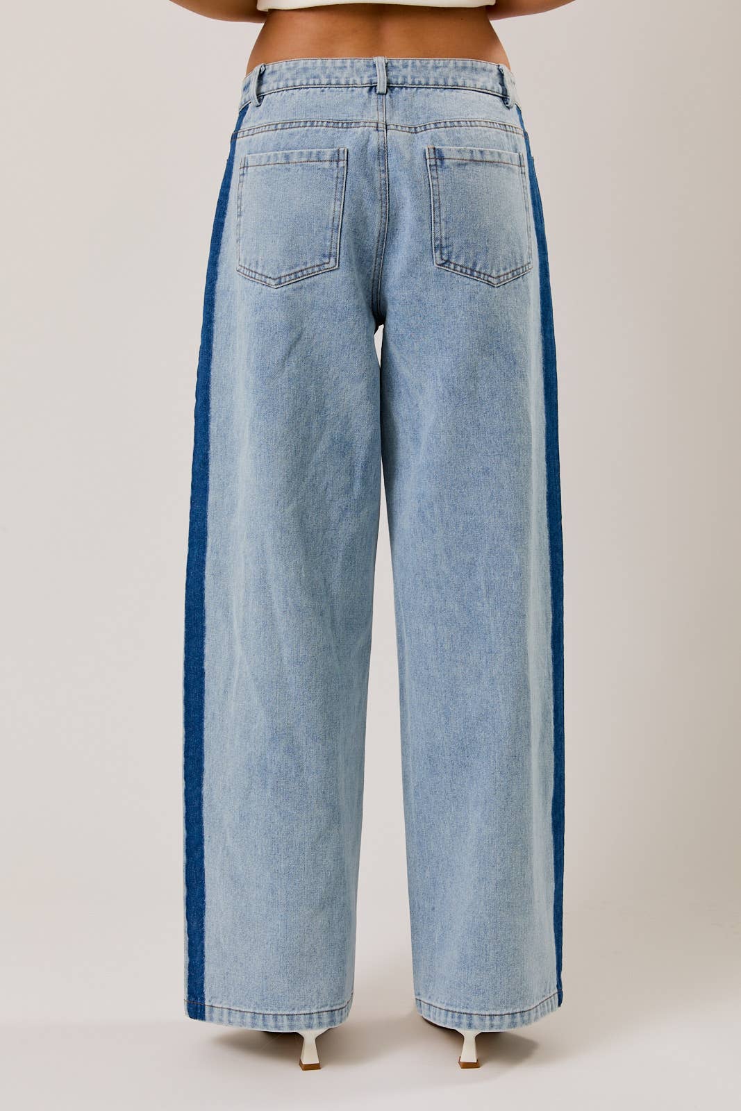 Side Striped Jeans