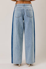Side Striped Jeans