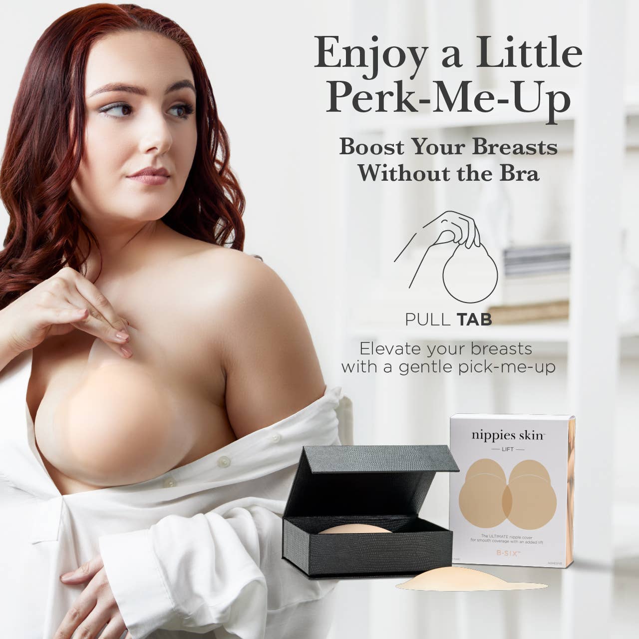 Nipple Covers with Lifting Tab
