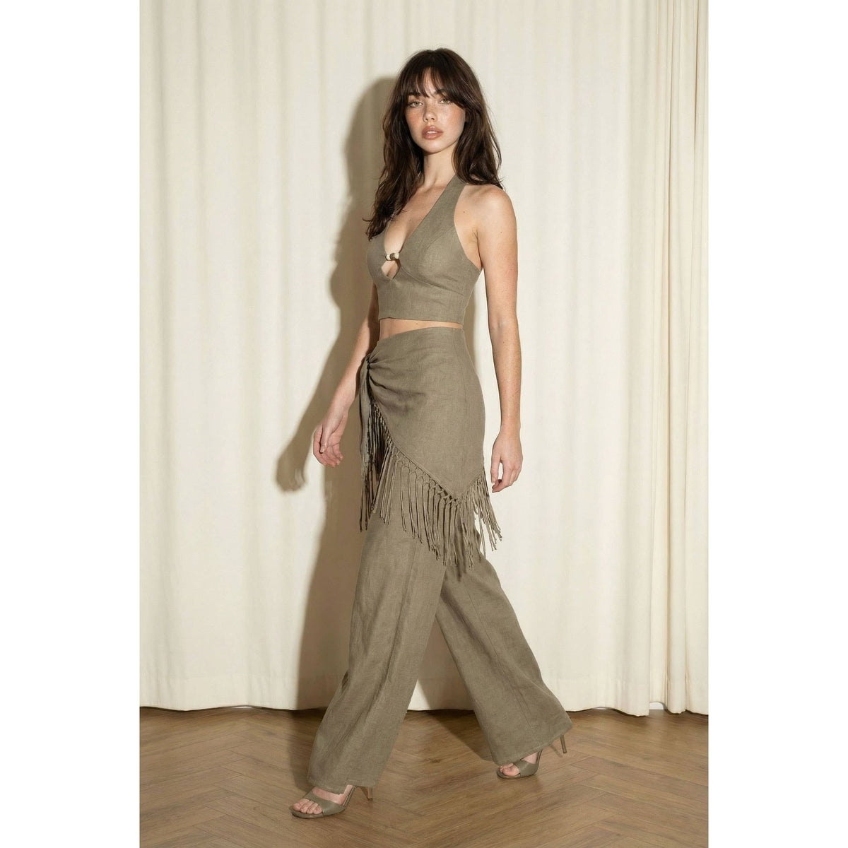 Sienna Fringe Pant Set