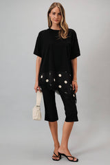Polka Dot Tunic Top