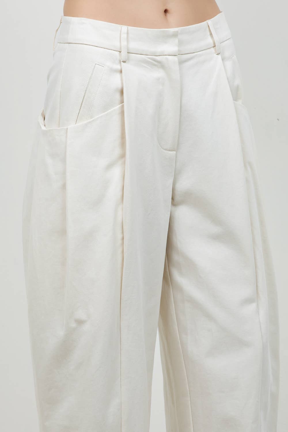 Avery Ivory Barrel Pants