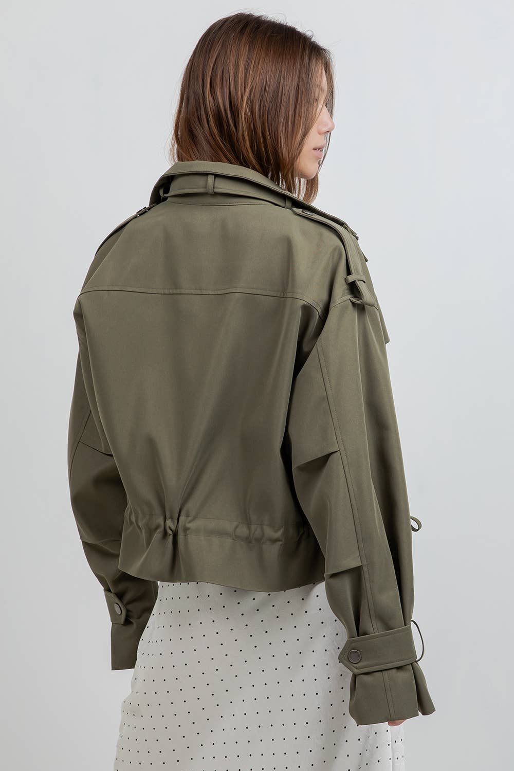 Utility Mode Olive Jacket