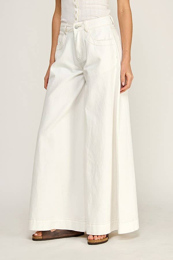 Mid Wide Leg Jeans