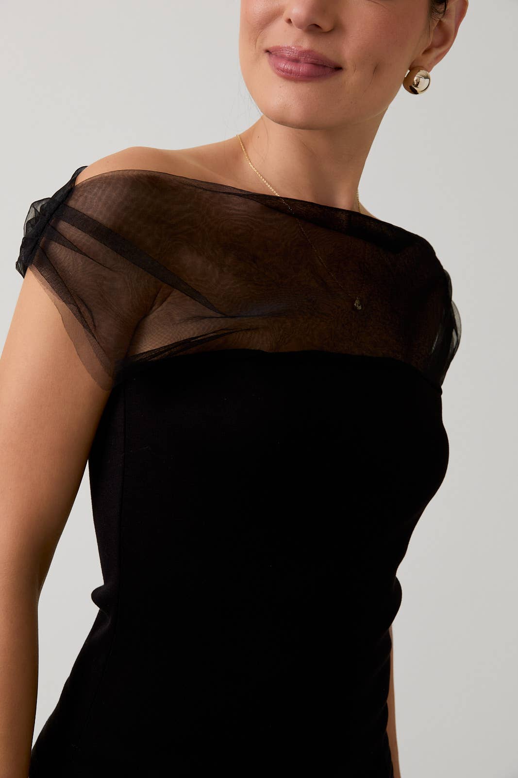 Mesh Black Top