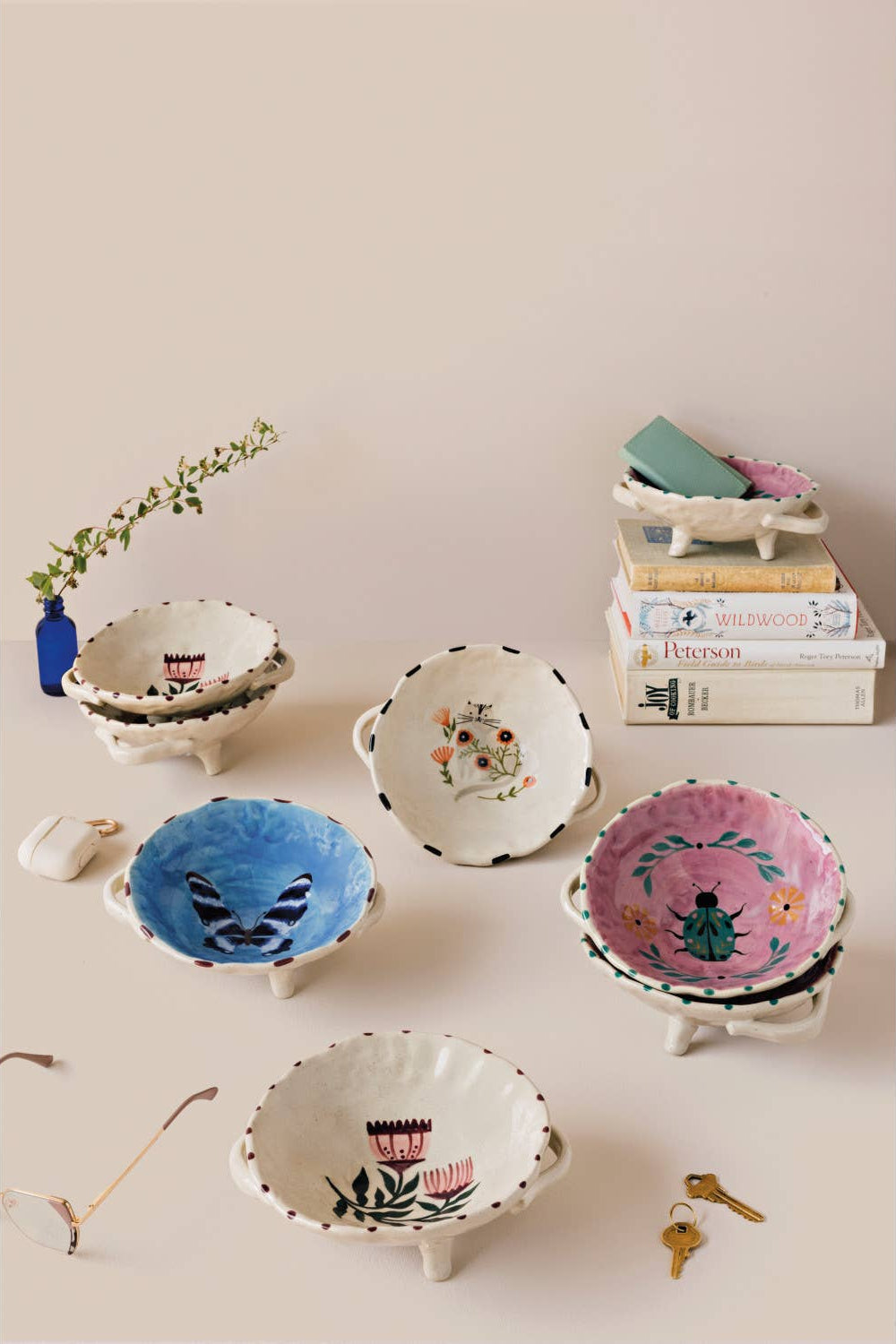 Venus Footed Bowl