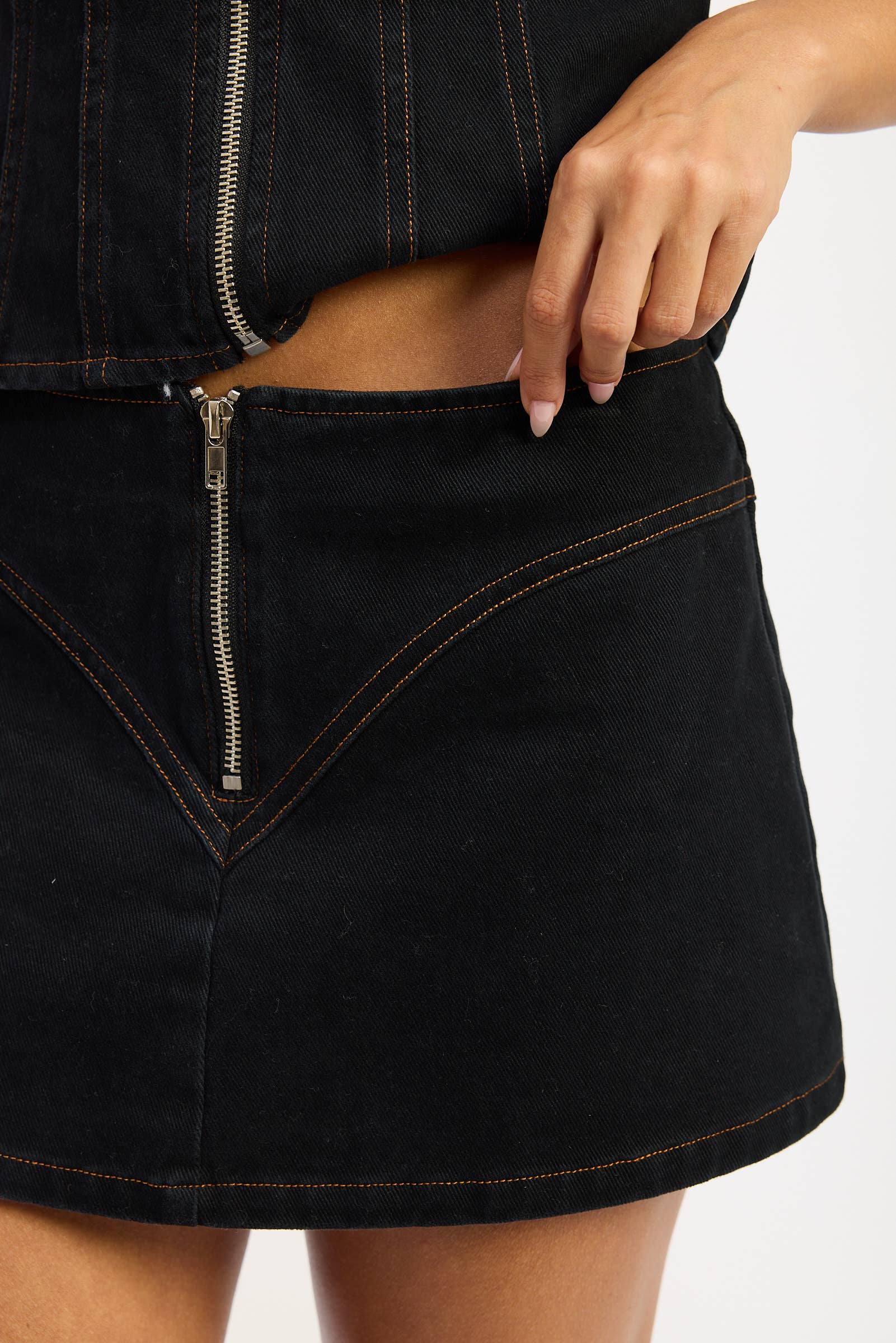 Midnight Edge Denim Set - Sold Separately