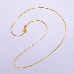 24K Gold Filled 0.7mm Snake Chain 1