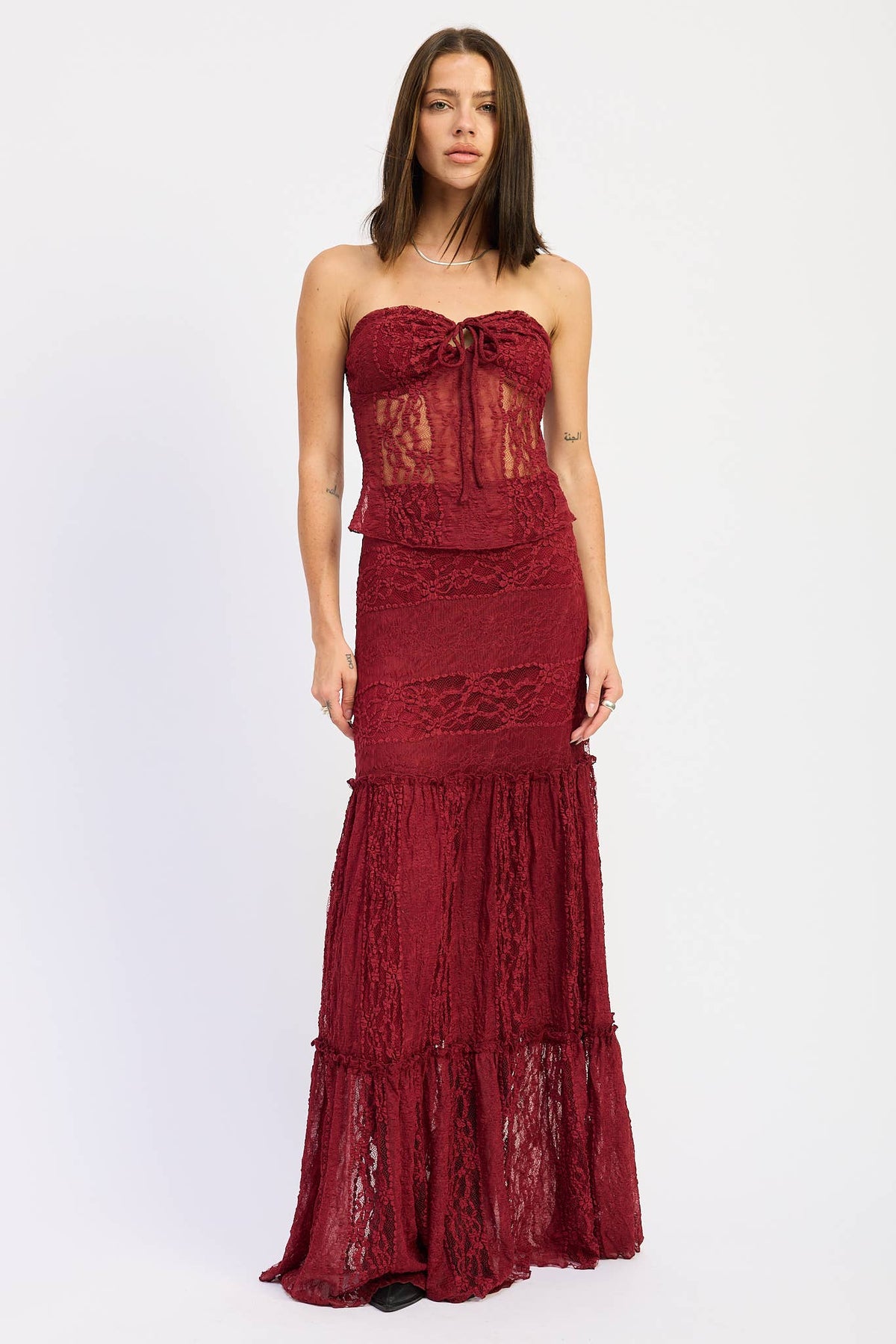 Lace Tiered Set - Sold Separately