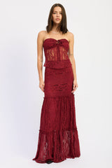 Lace Tiered Set - Sold Separately