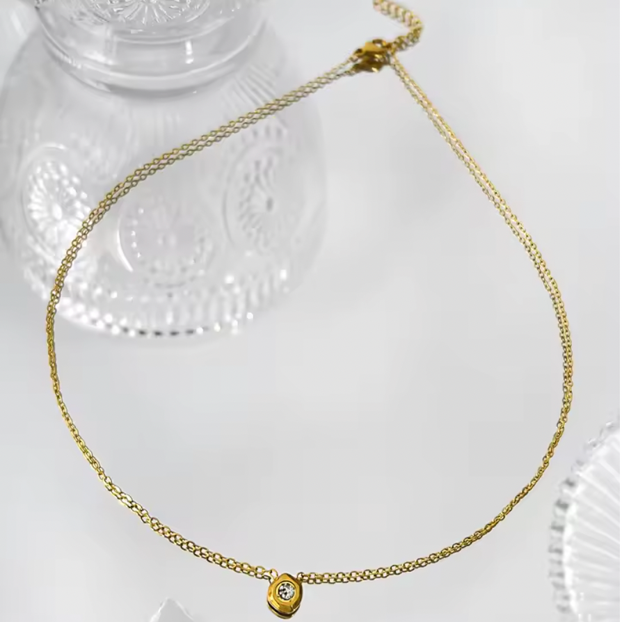 Mini Crystal Necklace