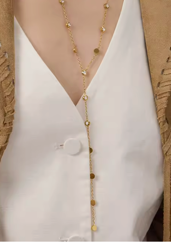 Golden Layering Necklace