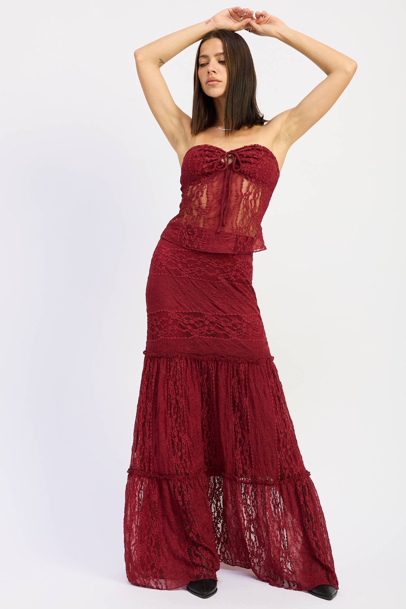 Lace Tiered Set - Sold Separately