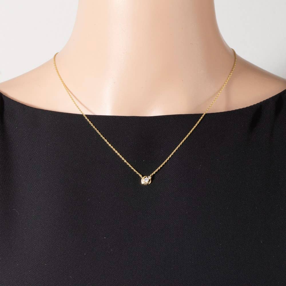 Moon Pendant Necklace