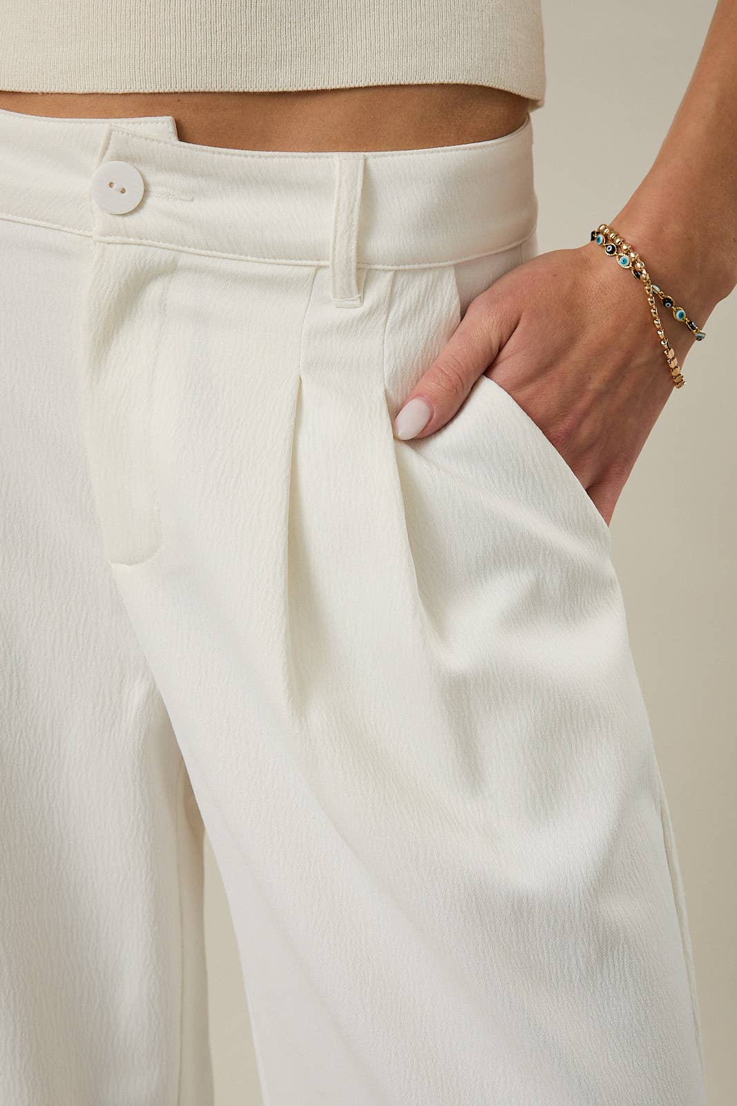 Pleat Detail Trouser
