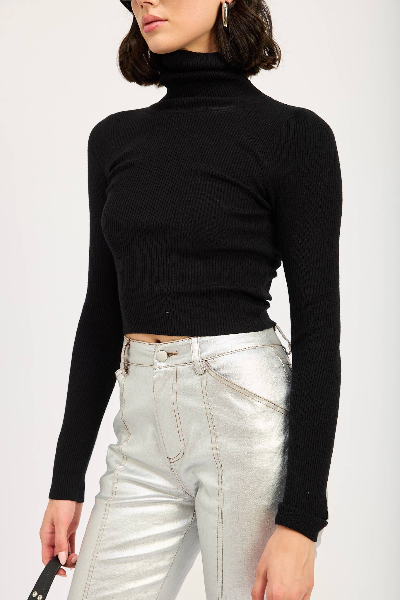 Arlo Ribbed Turtleneck