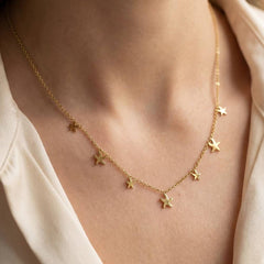 Starfish Charms Necklace