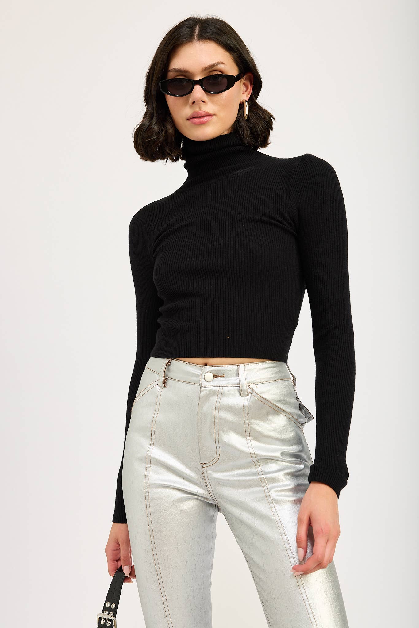 Arlo Ribbed Turtleneck